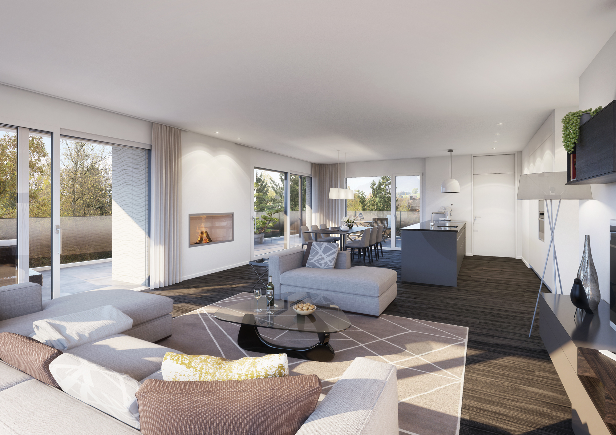 Innenausbau Sonnhalde Park